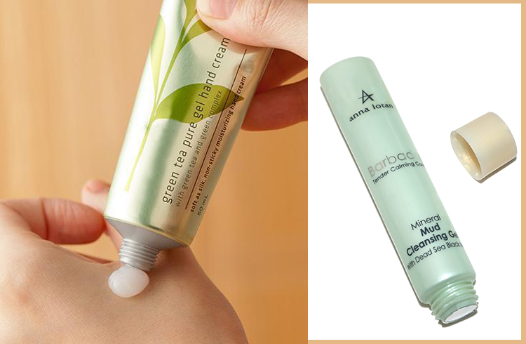 20ml 30ml green plastic cosmetic empty packing cream tube