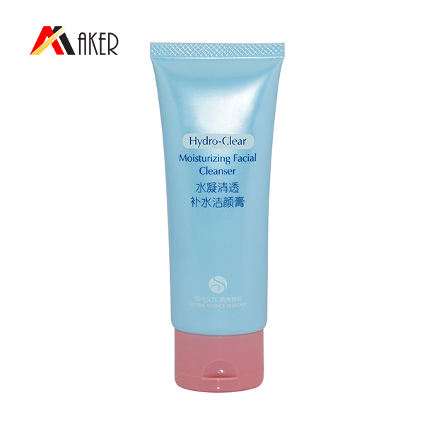 face wash tube