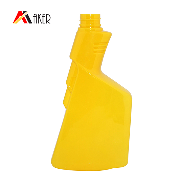 500ml PET plastic detergent bottle with trigger sprayer