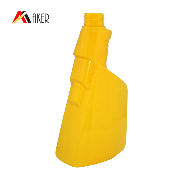 500ml PET plastic detergent bottle with trigger sprayer