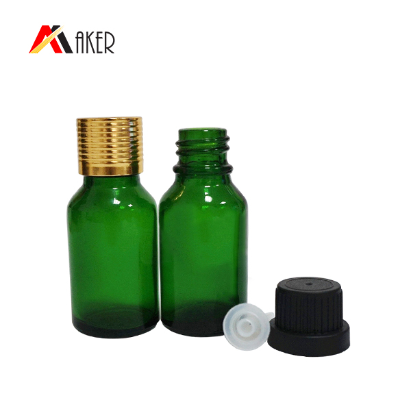 10ml 15ml 20ml 30ml 50ml 100ml glass essential oil bottle with childproof cap