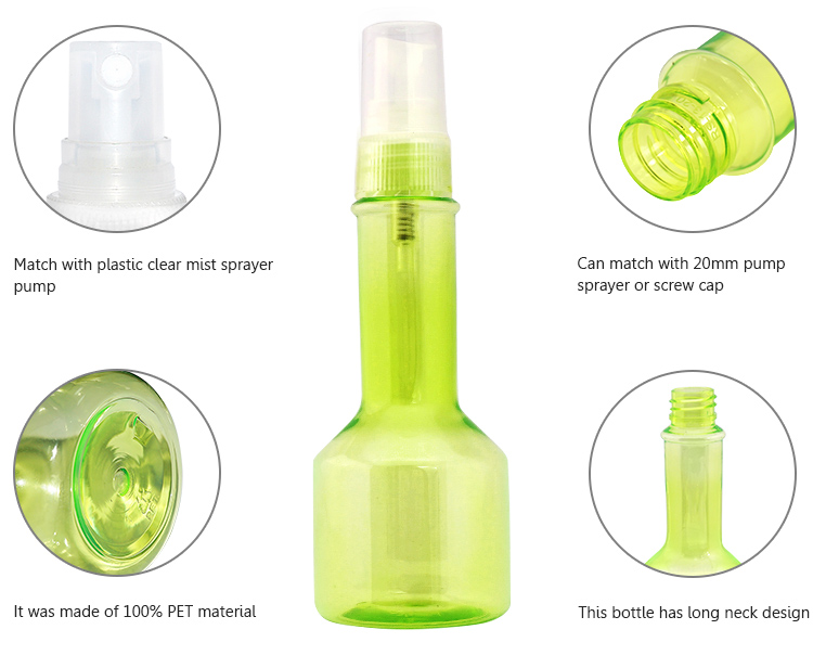 Wholesale 100ml PET cosmetic plastic spray bottles for makeup remover.jpg