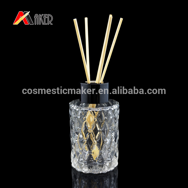 Wholesale new fragrance 50ml empty cosmetic glass aroma diffuser bottle