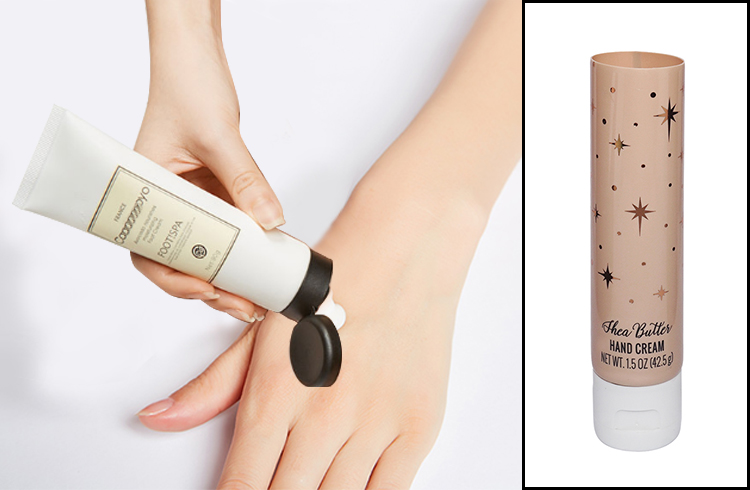 Wholesale 100ml soft cosmetic LDPE plastic hand cream tube packaging with flip top cap.jpg