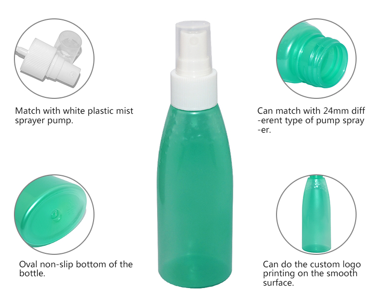 Empty 150ml PET cosmetic facial toner plastic mist spray bottle.jpg