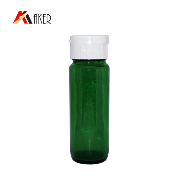 800ml big capacity glass wine bottle with flip cap for plum wine