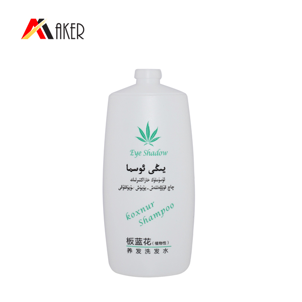 250ml White PE plastic bottle for shampoo