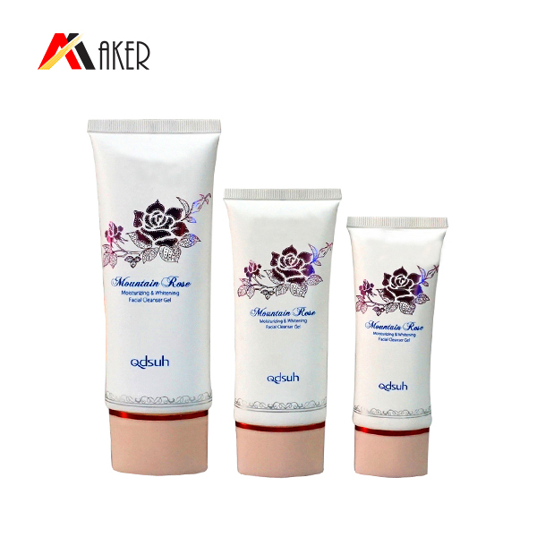 Hot selling products 40ml oval LDPE cream cosmetic tubes packaging with screw cap
