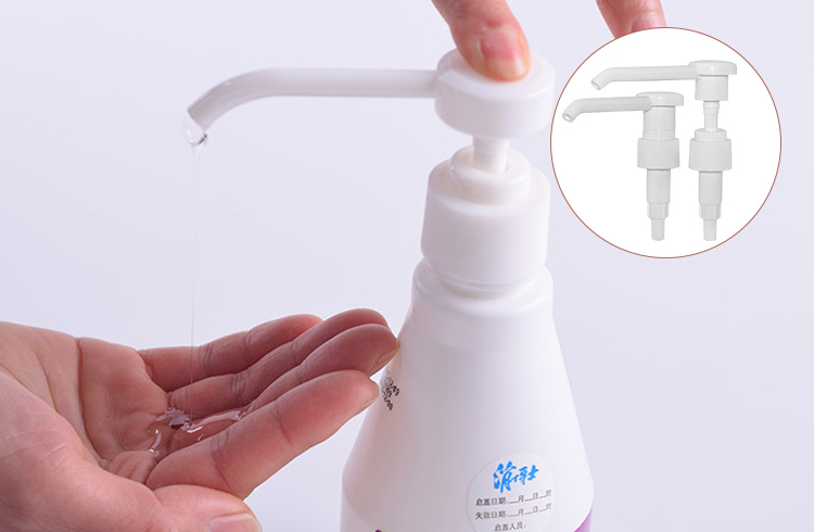 OEM Long Nozzle Dispenser Long Mouth Plastic Hand 410 24mm Lotion Pump