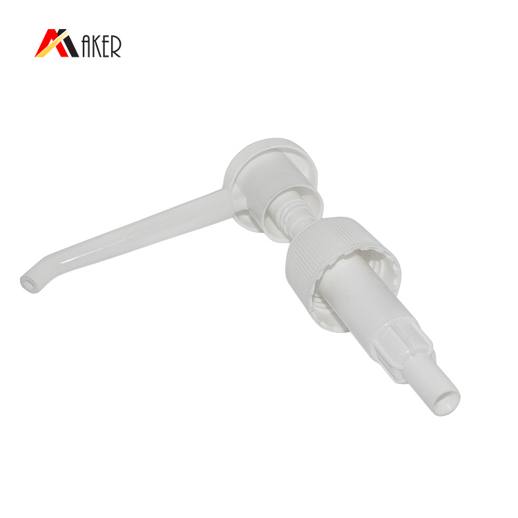 OEM Long Nozzle Dispenser Long Mouth Plastic Hand 410 24mm Lotion Pump