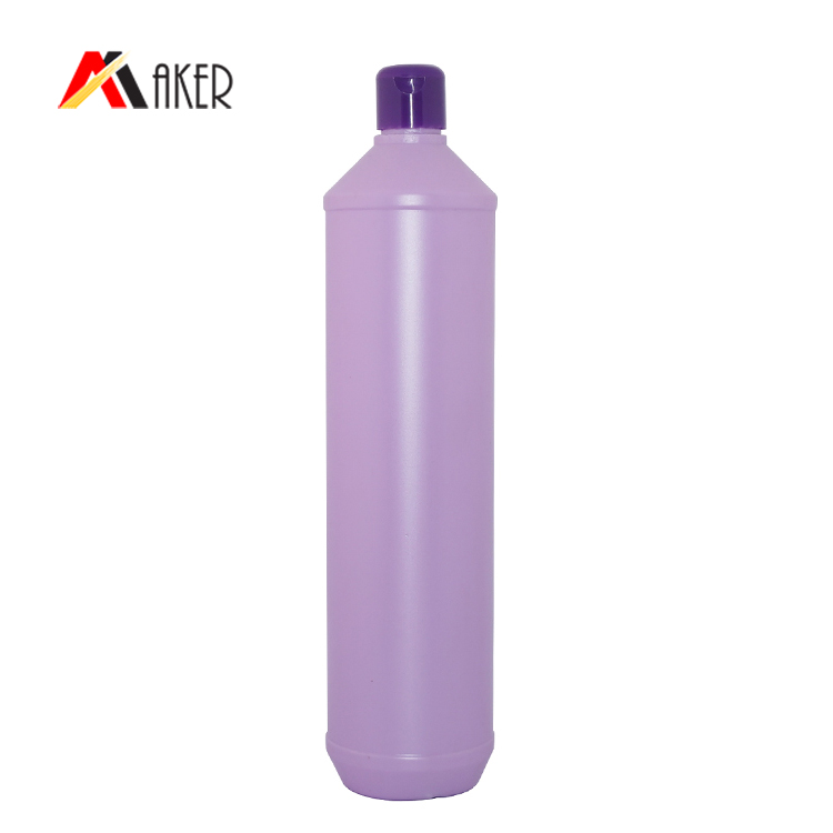 New design HDPE 1L empty dishwashing plastic liquid detergent bottle packaging