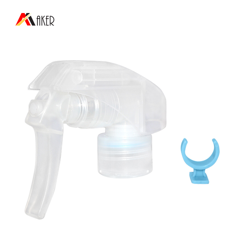 Hand pump garden sprayer cleaning usage plastic pump transparent 24 410 fine mist trigger sprayer