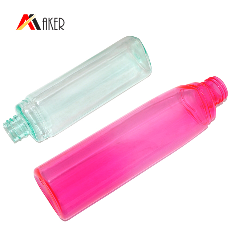 200ml semi-transparent PET cosmetic bottle for liquid and lotion cream
