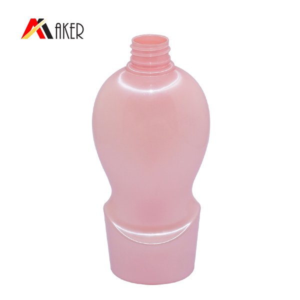 500ml empty plastic shampoo bottle design with cap
