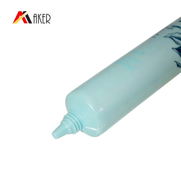 Custom OEM design empty 30ml soft cosmetic eye cream packaging tube with acrylic cap