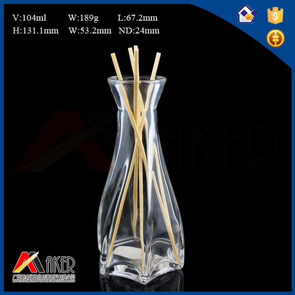 High Quality 55ml Decorative Luxury Reed Diffuser Glass Bottle
