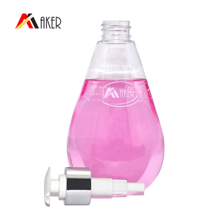 1 Liter Clear Plastic PET Lotion Bottles For Wholesale