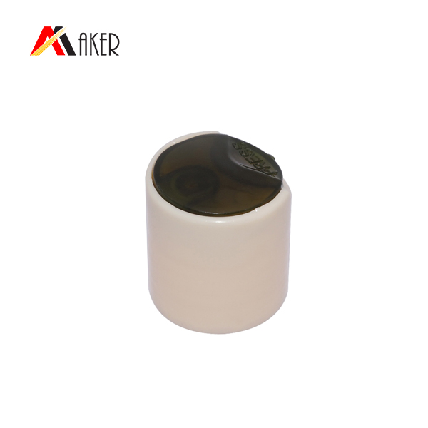 China wholesale 20mm double wall smooth skirt plastic disc top cap