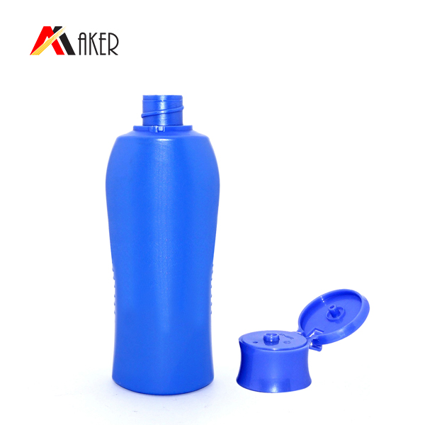 Guangzhou HDPE Bottle 200ml Blue Liquid Hand Soap PE Plastic Bottle For Bath Salt