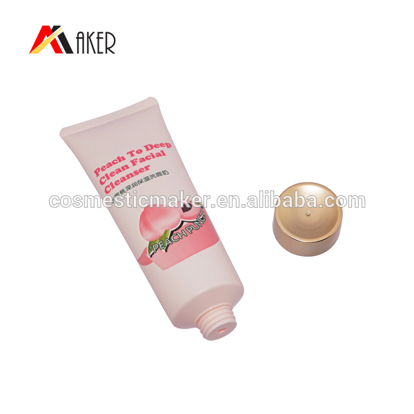 Offset tube printing surface eco packaging PE plastic tube packaging for cream tube