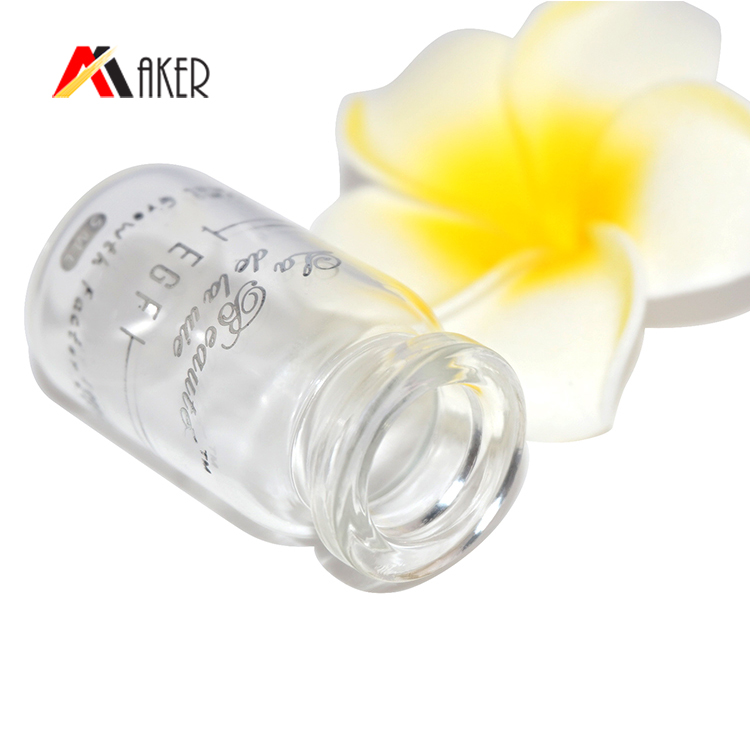 5ml 10ml 20ml Wholesale empty cosmetic ampoule bottle glass serum bottle
