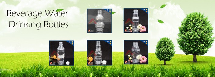 Food Grade Large Plastic Beverage Bottles With Lid For Juice
