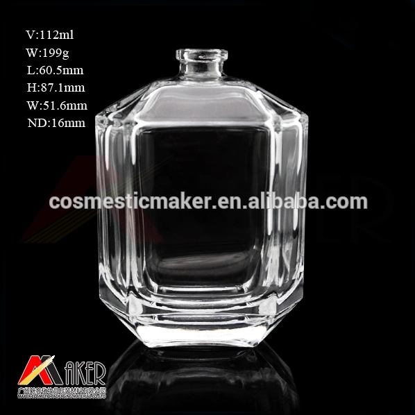 123ml special design glass container for perfume