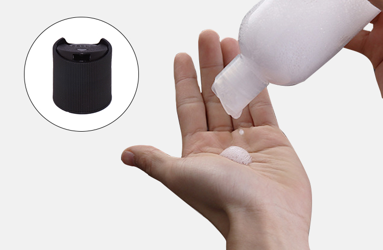 Cap Suppliers Plastic Shampoo Bottle Caps 24/410 Disc Top Cap
