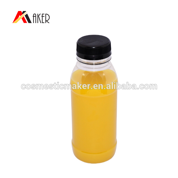 324ml clear empty wholesale cylinder B P A free food grade beverage plastic bottle