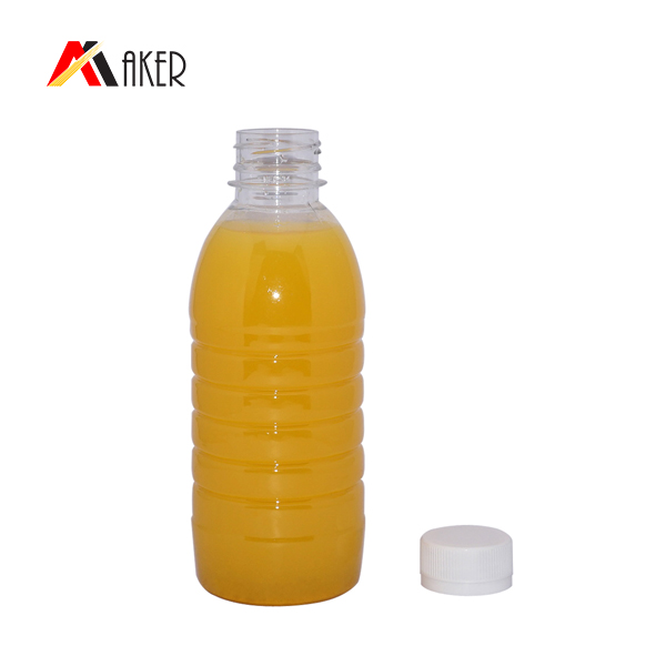 324ml clear empty wholesale cylinder B P A free food grade beverage plastic bottle