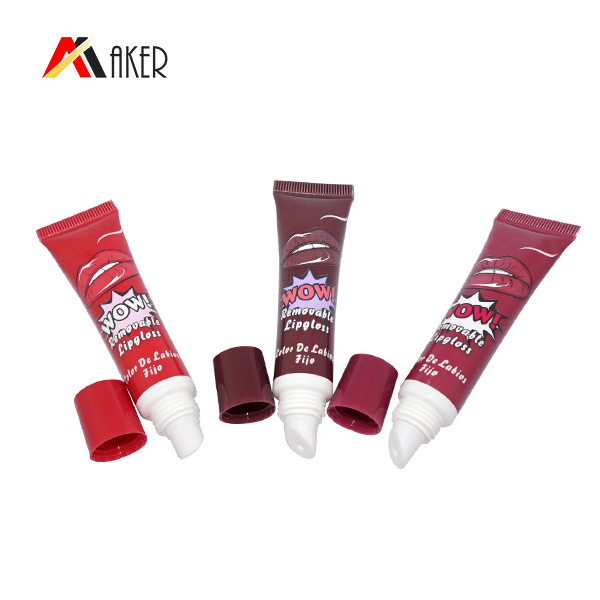 Multiple color Eco friendly PE biodegradable lip balm tube