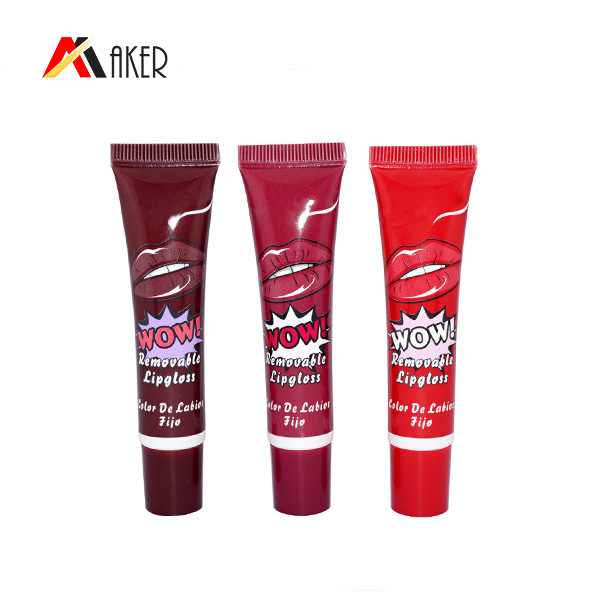 Multiple color Eco friendly PE biodegradable lip balm tube