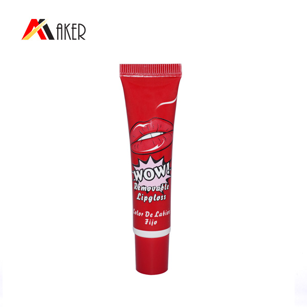 Multiple color Eco friendly PE biodegradable lip balm tube