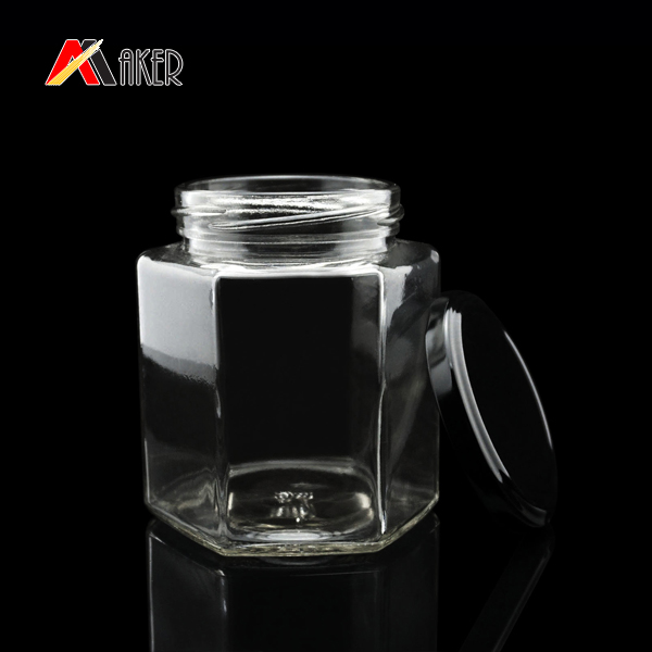 glass honey jars