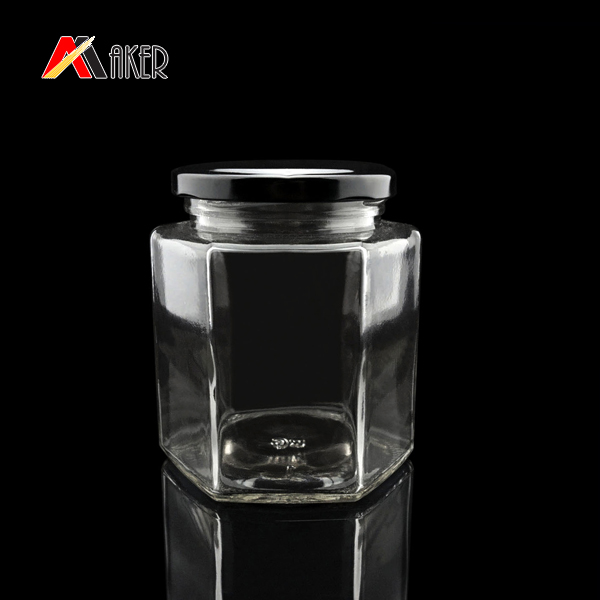 glass honey jars