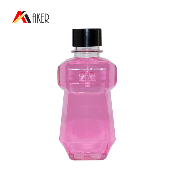 Guangzhou Wholesale 160ml 200ml 500ml Clear PET Plastic Bottles With Screw Cap