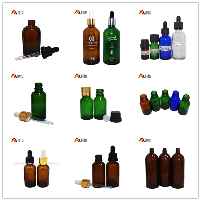 Wholesale 3 oz 100ml amber liquid glass dropper bottle with cap