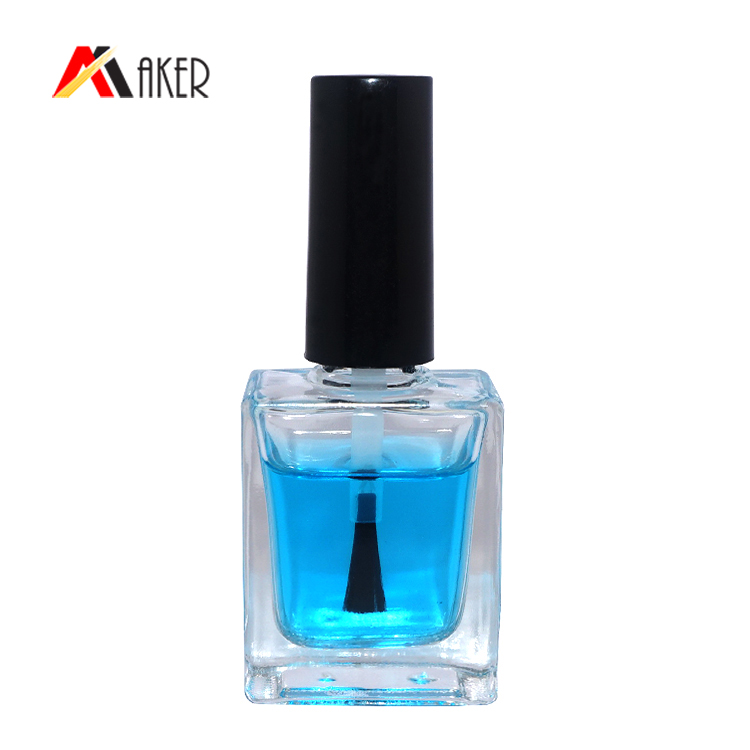 10 ml custom design empty nail polish bottle with brush wholesale