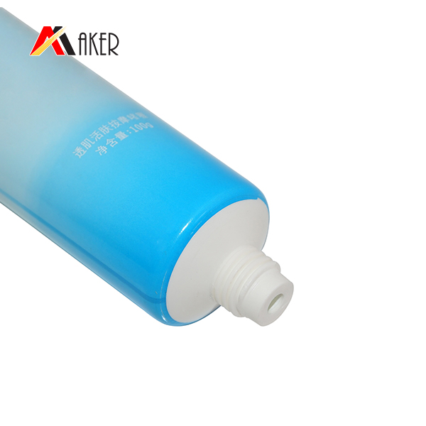 100ml body lotion laminate plastic packaging tube for cosmetics