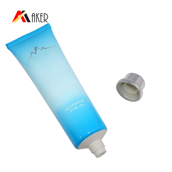 100ml body lotion laminate plastic packaging tube for cosmetics