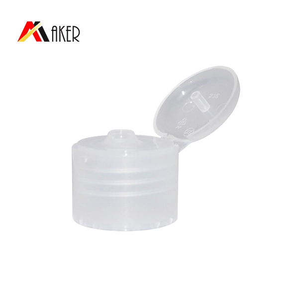 High Quality 22mm 24mm 28mm 30mm non spill plastic flip top bottle cap