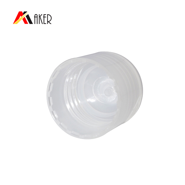 Hot selling 22mm plastic bottle screw cap round PP flip top cap wholesale