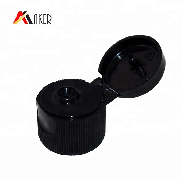 Hot selling 22mm plastic bottle screw cap round PP flip top cap wholesale