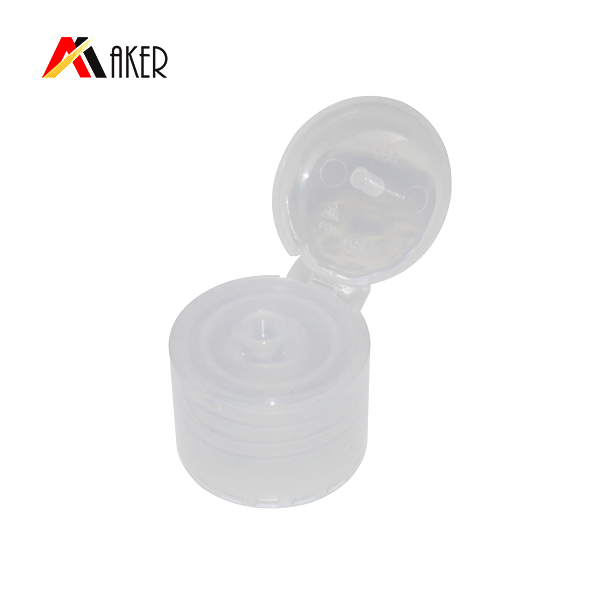 Hot selling 22mm plastic bottle screw cap round PP flip top cap wholesale