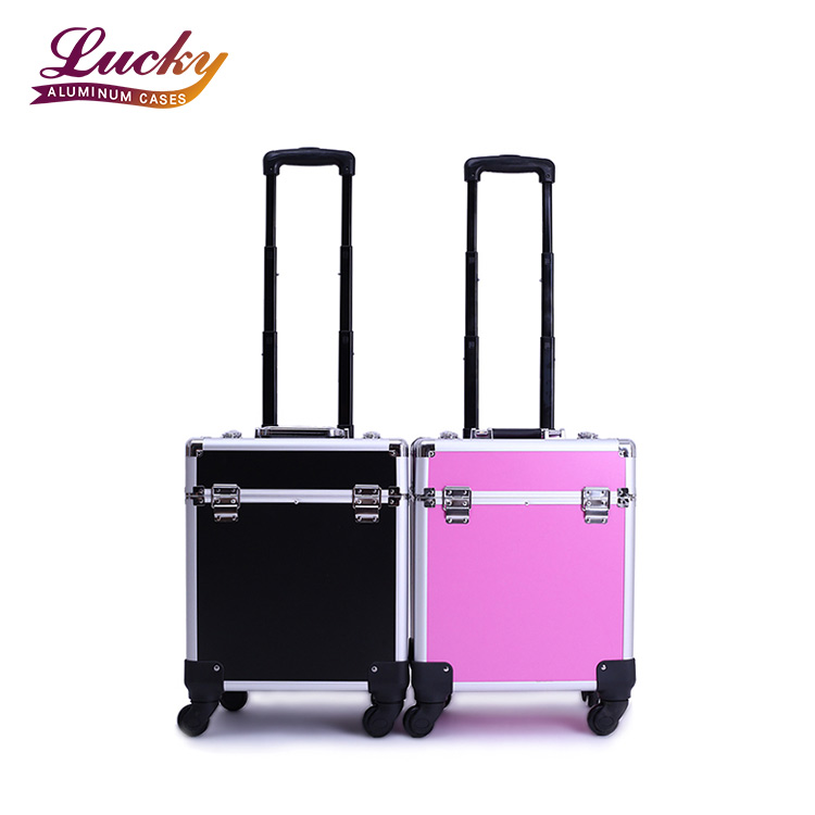 professional rolling makeup case