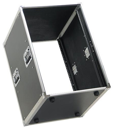 flight U case with casters