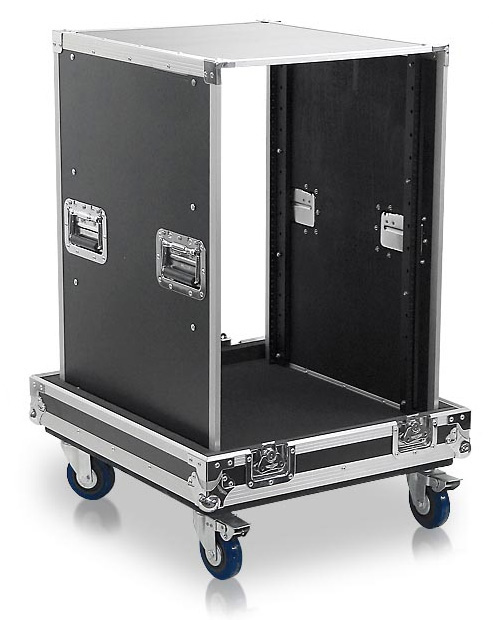flight U case with casters