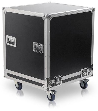 flight U case with casters
