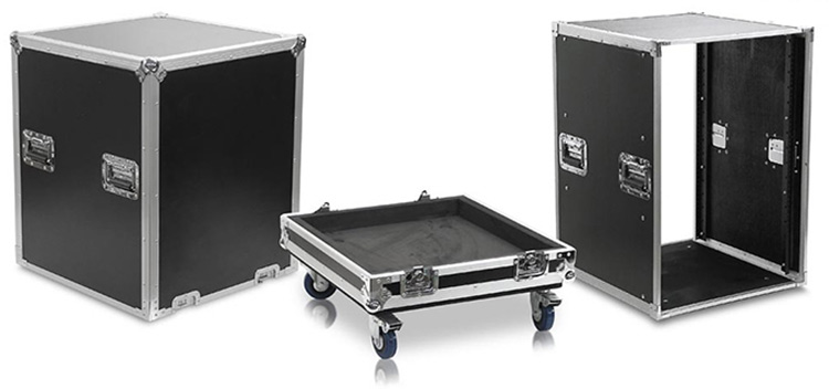 flight U case with casters