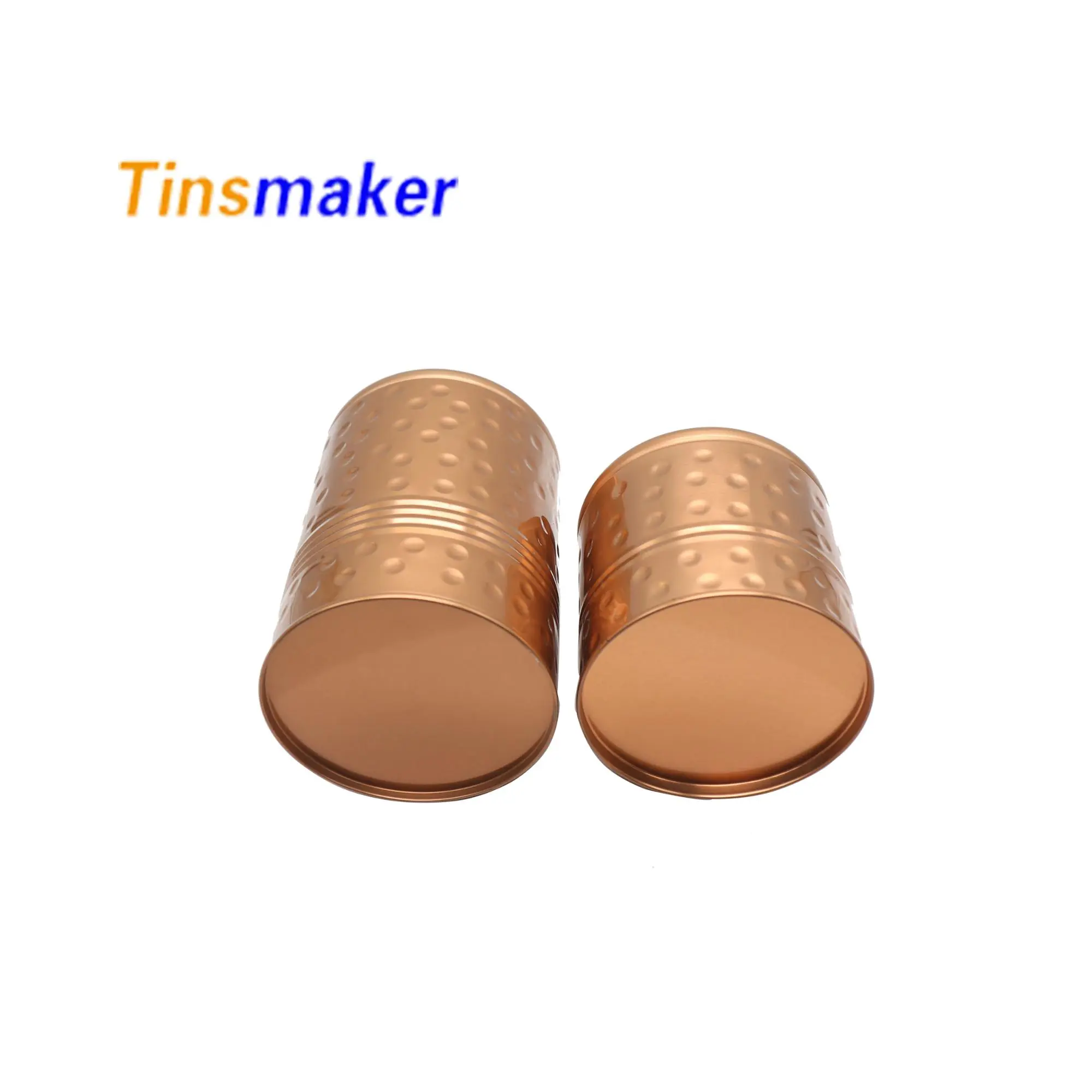 Tea Can Small Empty Packaging Coffee Round Containers Hot Sale Small Round Metal Food Packaging Tinplate Other Food 5000pcs